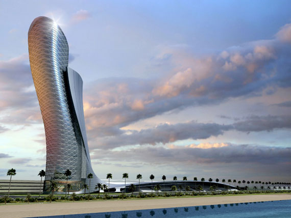 Különleges építmények: Abu Dhabi ferde tornya