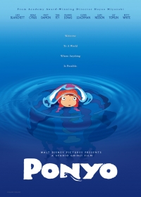 Ponyo a tengerparti sziklán (2008)